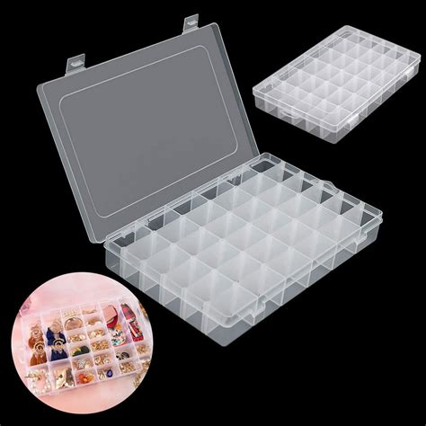 small plastic boxes for jewellery